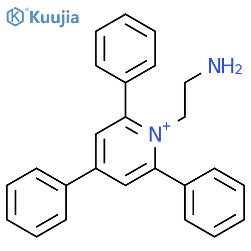 PYRIDINIUM, 1-(2-AMINOETHYL)-2,4,6-TRIPHENYL- structure