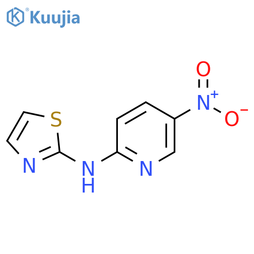 N-(5-nitropyridin-2-yl)thiazol-2-amine structure
