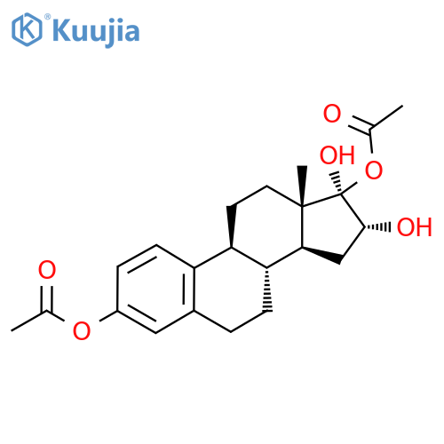[(8R,9S,13S,14S,16R,17R)-17-Acetyloxy-16,17-dihydroxy-13-methyl-7,8,9,11,12,14,15,16-octahydro-6H-cyclopenta[a]phenanthren-3-yl] acetate structure