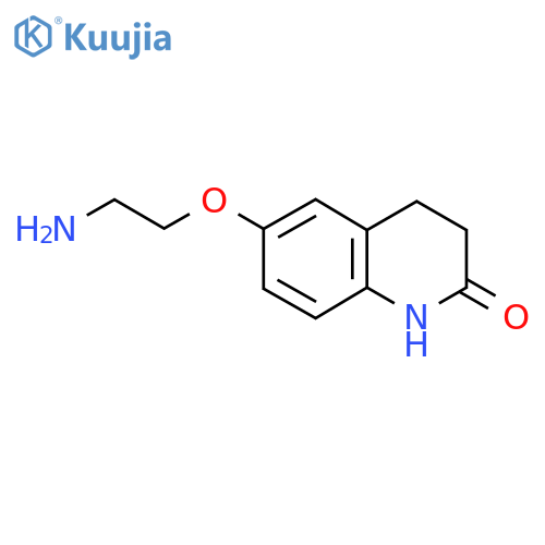 6-(2-Aminoethoxy)-1,2,3,4-tetrahydroquinolin-2-one structure