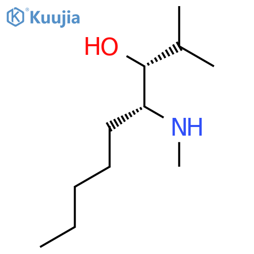 3-Nonanol, 2-methyl-4-(methylamino)-, (3R,4R)-rel- structure
