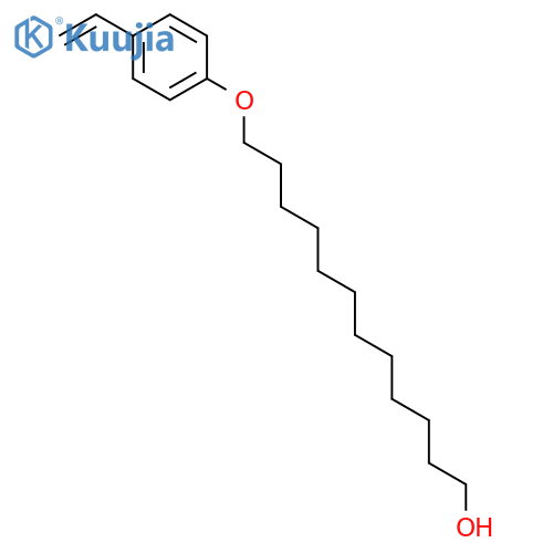 1-Dodecanol, 12-(4-ethenylphenoxy)- structure