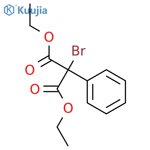 PROPANEDIOIC ACID, BROMOPHENYL-, DIETHYL ESTER structure
