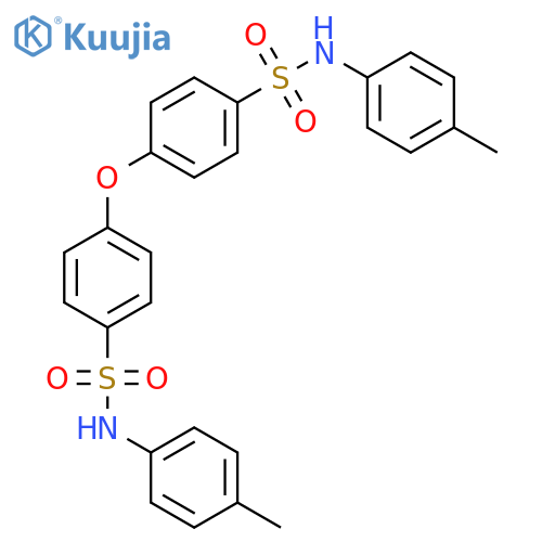 Benzenesulfonamide, 4,4'-oxybis[N-(4-methylphenyl)- structure
