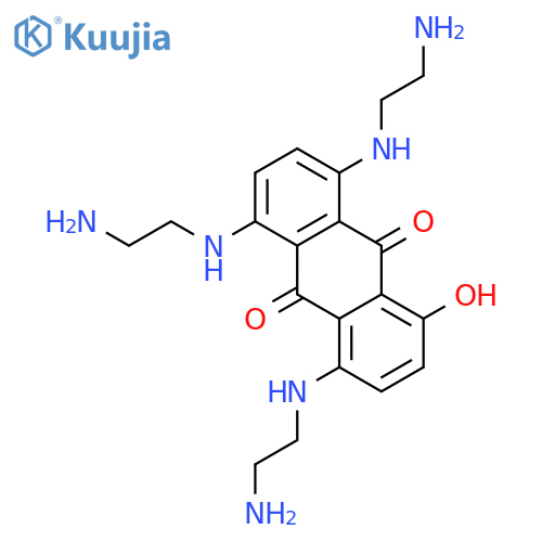 9,10-Anthracenedione, 1,4,5-tris[(2-aminoethyl)amino]-8-hydroxy- structure