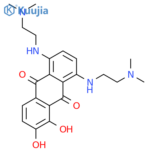 9,10-Anthracenedione,5,8-bis[[2-(dimethylamino)ethyl]amino]-1,2-dihydroxy- structure