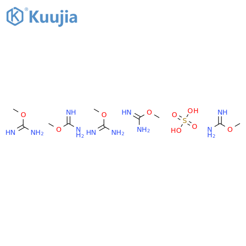 CARBAMIMIDIC ACID, METHYL ESTER, SULFATE (5:1) structure