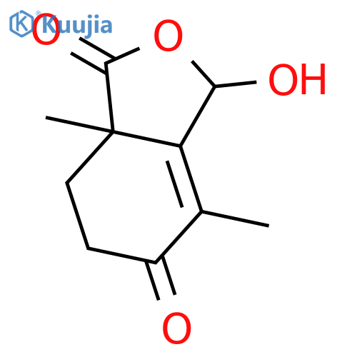 1,5(3H,6H)-Isobenzofurandione, 7,7a-dihydro-3-hydroxy-4,7a-dimethyl- structure