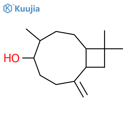 Bicyclo[7.2.0]undecan-5-ol,6,10,10-trimethyl-2-methylene- structure