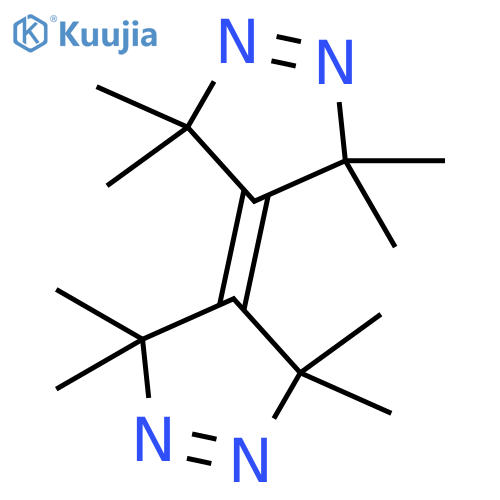 3H-Pyrazole,4-(3,5-dihydro-3,3,5,5-tetramethyl-4H-pyrazol-4-ylidene)-4,5-dihydro-3,3,5,5-tetramethyl- structure