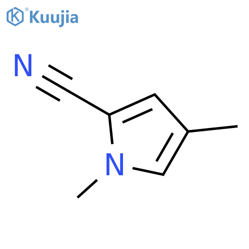 1,4-dimethyl-1H-Pyrrole-2-carbonitrile structure