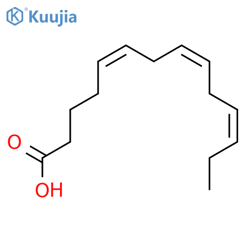 (5Z,8Z,11Z)-5,8,11-Tetradecatrienoic Acid structure
