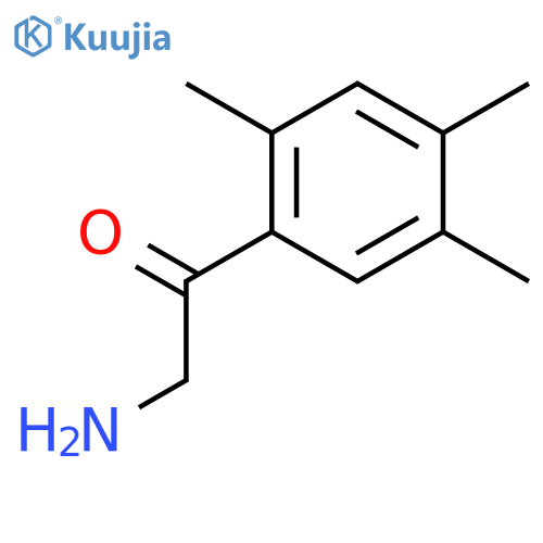Ethanone, 2-amino-1-(2,4,5-trimethylphenyl)- structure