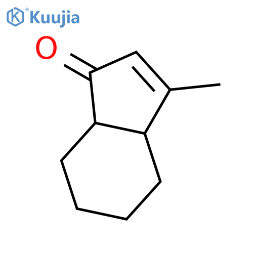 1H-Inden-1-one, 3a,4,5,6,7,7a-hexahydro-3-methyl- structure