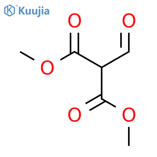 Propanedioic acid, formyl-, dimethyl ester structure