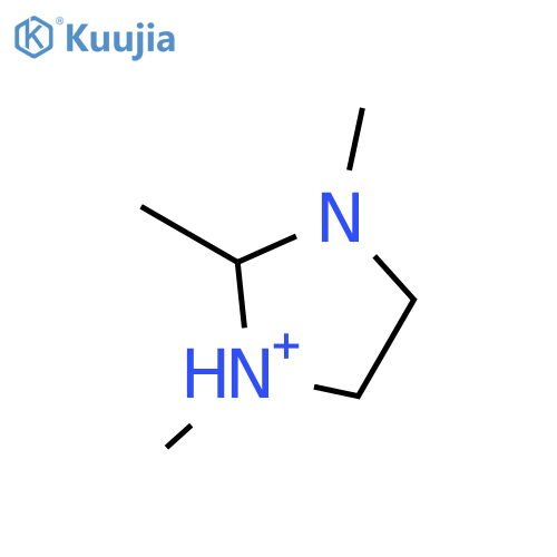 1H-IMIDAZOLIUM, 4,5-DIHYDRO-1,2,3-TRIMETHYL- structure