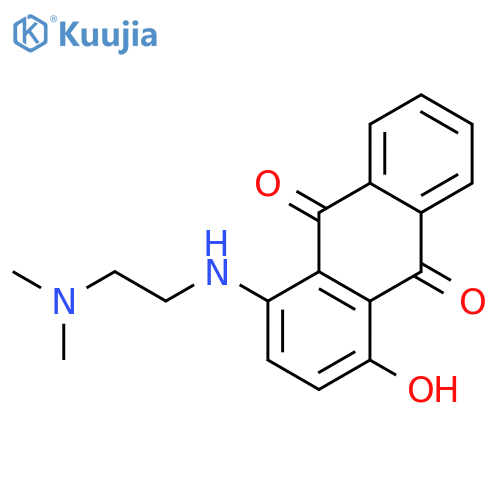 9,10-Anthracenedione,1-[[2-(dimethylamino)ethyl]amino]-4-hydroxy- structure