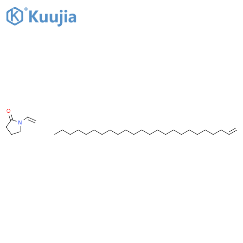 2-Pyrrolidinone,1-ethenyl-,homopolymer,reactionproductswith1-tetracosene structure