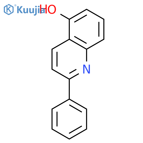 2-Phenylquinolin-5-ol structure