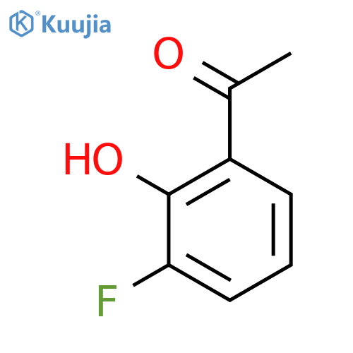 1-(3-fluoro-2-hydroxyphenyl)ethan-1-one structure