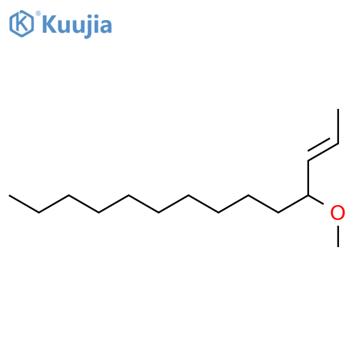 2-TETRADECENE, 4-METHOXY-, (2E)- structure