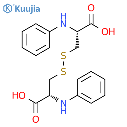 L-Cystine, N,N'-diphenyl- structure