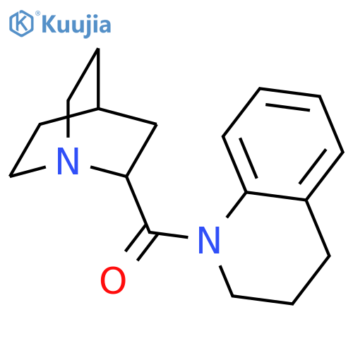 Methanone,1-azabicyclo[2.2.2]oct-2-yl(3,4-dihydro-1(2H)-quinolinyl)- structure