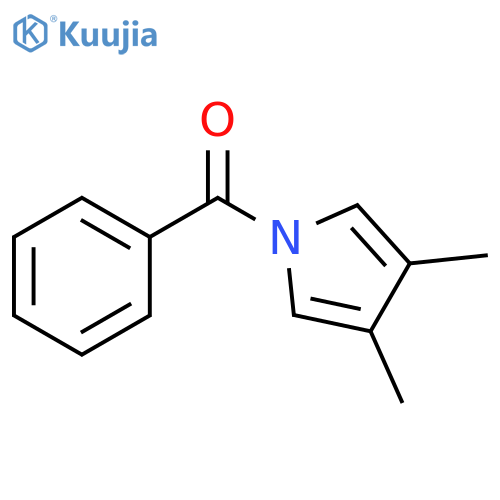 Methanone, (3,4-dimethyl-1H-pyrrol-1-yl)phenyl- structure