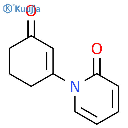 2(1H)-Pyridinone, 1-(3-oxo-1-cyclohexen-1-yl)- structure