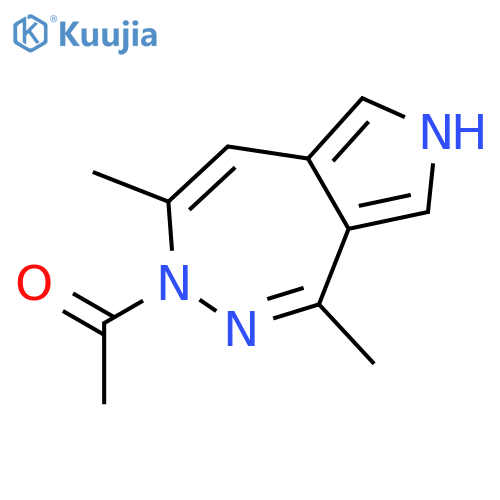 1-(1,4-dimethylpyrrolo[3,4-d][1,2]diazepin-3(7H)-yl)-Ethanone structure