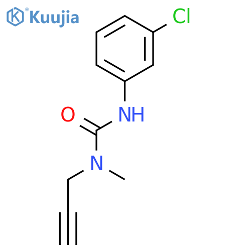 UREA, N'-(3-CHLOROPHENYL)-N-METHYL-N-2-PROPYNYL- structure