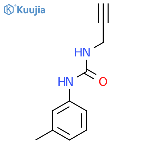 1-(3-Methylphenyl)-3-(prop-2-yn-1-yl)urea structure