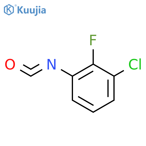 1-Chloro-2-fluoro-3-isocyanatobenzene structure
