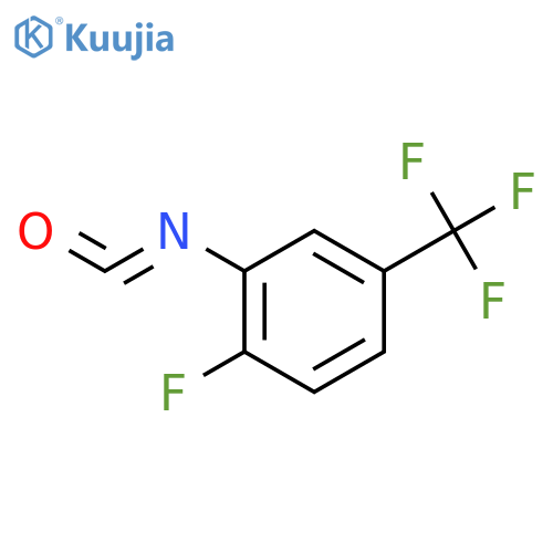 2-Fluoro-5-(trifluoromethyl)phenyl isocyanate structure