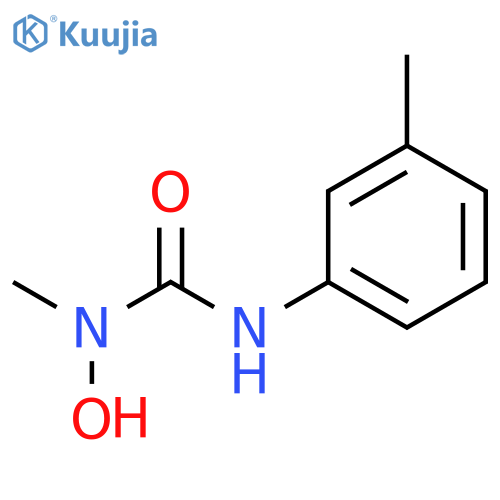 UREA, N-HYDROXY-N-METHYL-N'-(3-METHYLPHENYL)- structure
