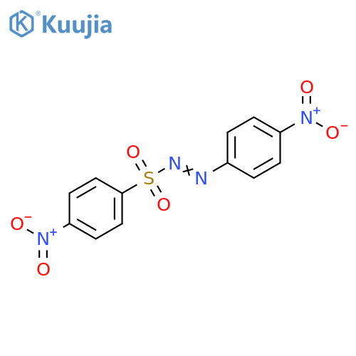 (NE)-4-nitro-N-[(4-nitrophenyl)imino]benzene-1-sulfonamide structure