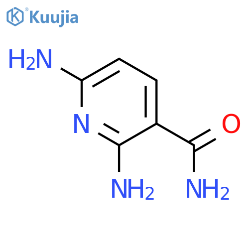 3-Pyridinecarboxamide, 2,6-diamino- structure