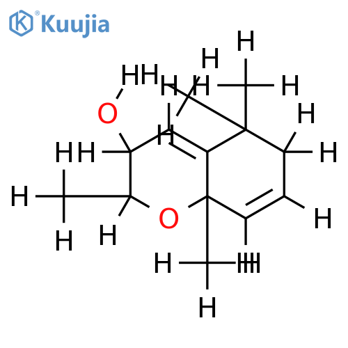 (5alpha,8beta,9beta)-5,9-Epoxy-3,6-megastigmadien-8-ol structure