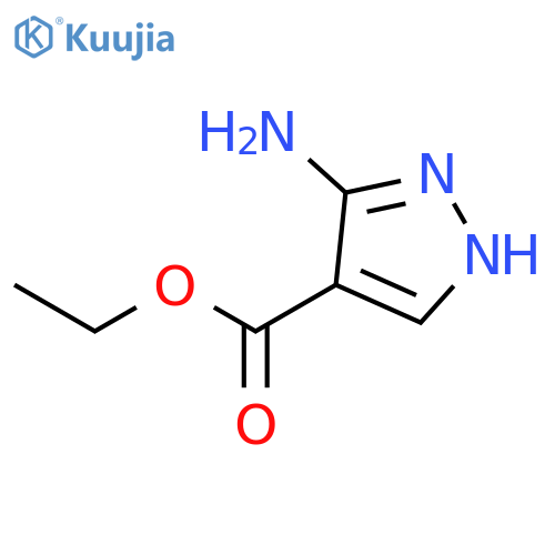 Ethyl 3-amino-1H-pyrazole-4-carboxylate structure