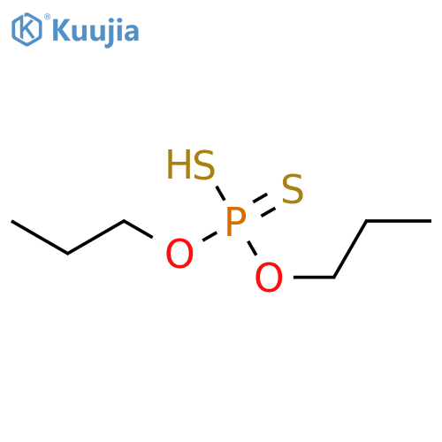 Phosphorodithioic acid, O,O-dipropyl ester structure