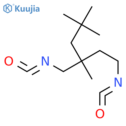 1-Isocyanato-3-(isocyanatomethyl)-3,5,5-trimethylhexane structure