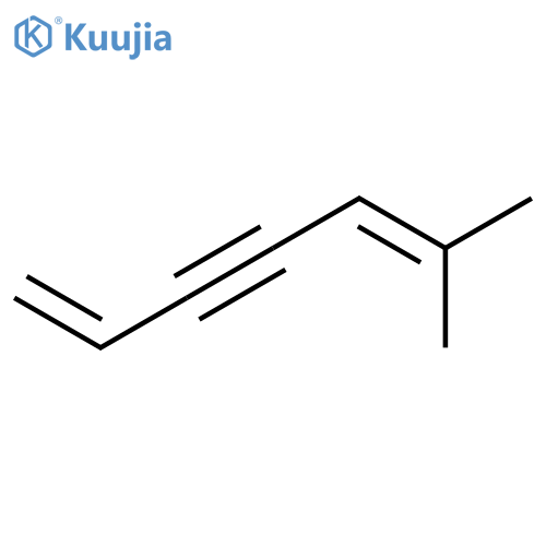 1,5-Heptadien-3-yne, 6-methyl- structure