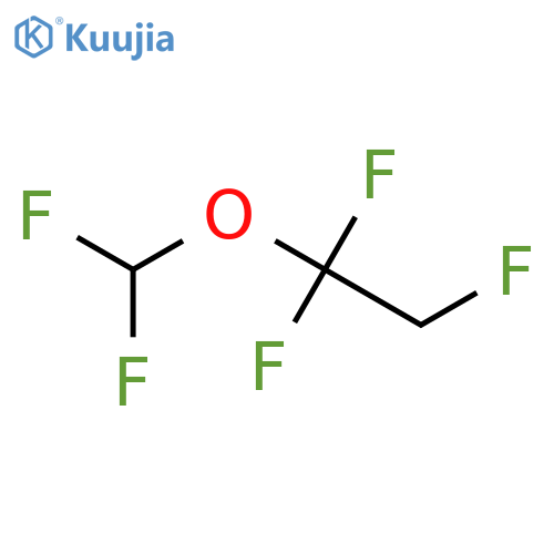Ethane,1-(difluoromethoxy)-1,1,2-trifluoro- structure