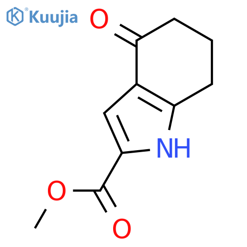 methyl 4-oxo-1,5,6,7-tetrahydroindole-2-carboxylate structure