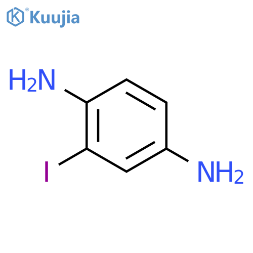 2-Iodo-1,4-benzenediamine structure