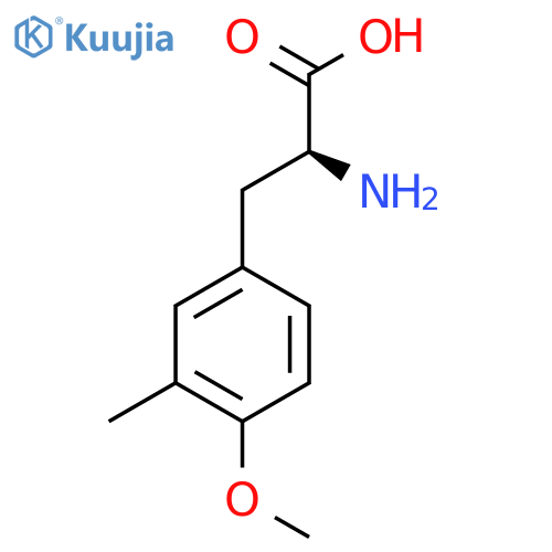 (2S)-2-amino-3-(4-methoxy-3-methylphenyl)propanoic acid structure