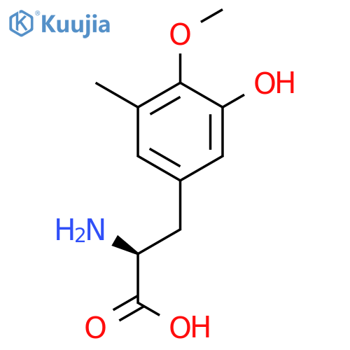 L-TYROSINE, 3-HYDROXY-O,5-DIMETHYL- structure