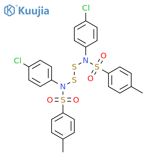 BENZENESULFONAMIDE, N,N'-DITHIOBIS[N-(4-CHLOROPHENYL)-4-METHYL- structure