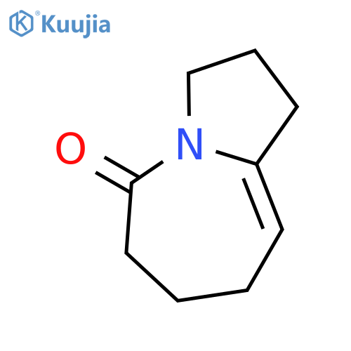 5H-PYRROLO[1,2-A]AZEPIN-5-ONE, 1,2,3,6,7,8-HEXAHYDRO- structure