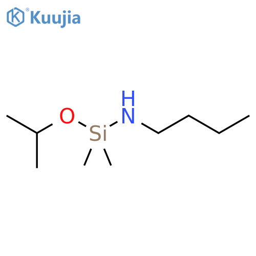 SILANAMINE, N-BUTYL-1,1-DIMETHYL-1-(1-METHYLETHOXY)- structure